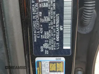 2024 Kia Seltos S with VIN KNDEUCAA7R7605575, listed as a Copart auction lot 58466915 with 7,065 mi miles and Salvage title. Bid and sale history available at DreamBid. Image 14.