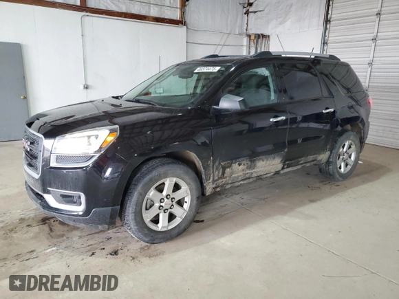 2016 GMC Acadia SLE with VIN 1GKKVPKD4GJ175217, listed as a Copart auction lot 46374475 with 92,311 mi miles and Salvage title. Bid and sale history available at DreamBid. Image 1.