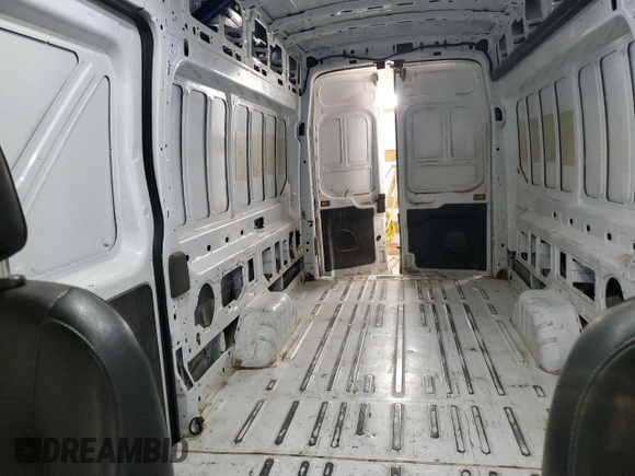 2022 Ford Transit Cargo with VIN 1FTBR3X8XNKA74422, listed as a Copart auction lot 60477255 with 81,699 mi miles and Salvage title. Bid and sale history available at DreamBid. Image 10.