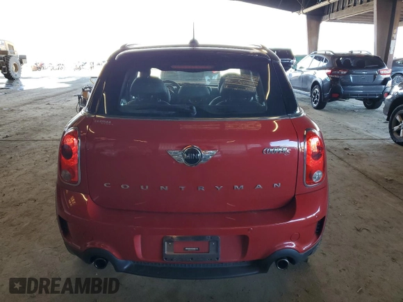 2014 MINI Countryman S with VIN WMWZC3C52EWP28265, listed as a Copart auction lot 49117155 with 65,246 mi miles and Salvage Title. Bid and sale history available at DreamBid. Image 6.