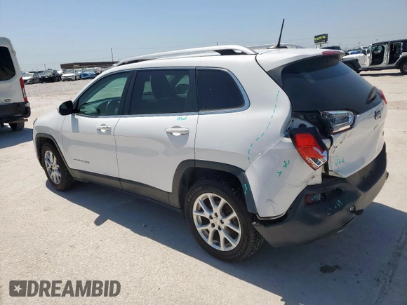 2017 Jeep Cherokee Latitude with VIN 1C4PJLCB5HW540477, listed as a Copart auction lot 51736995 with 124,387 mi miles and Salvage Title. Bid and sale history available at DreamBid. Image 2.