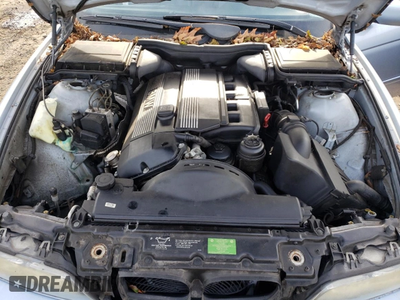 2002 BMW 5 Series 530iA with VIN WBADT63412CH95944, listed as a Copart auction lot 76583613 with 115,245 mi miles and Salvage Title. Bid and sale history available at carsss.com. Image 11.