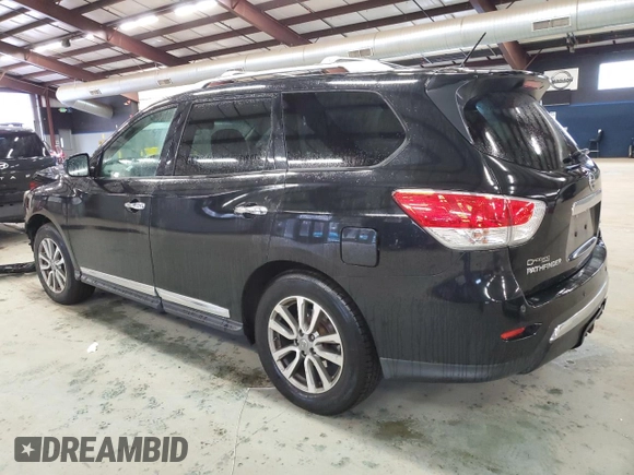 2016 Nissan Pathfinder SV with VIN 5N1AR2MM2GC615592, listed as a Copart auction lot 52010485 with 178,305 mi miles and Salvage Title. Bid and sale history available at carsss.com. Image 2.
