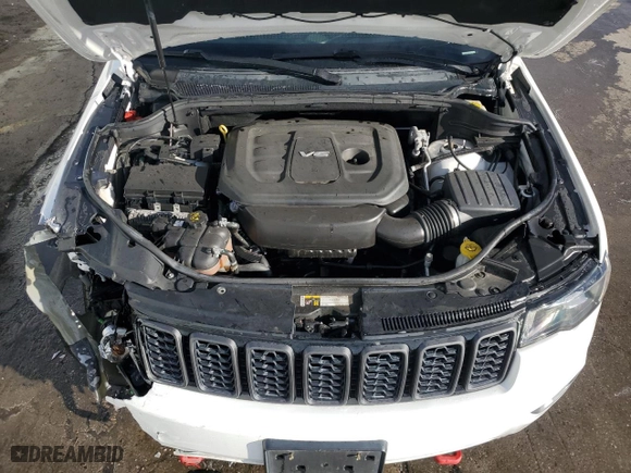 2019 Jeep Grand Cherokee Trailhawk with VIN 1C4RJFLG6KC577066, listed as a Copart auction lot 86624384 with 90,687 mi miles and Salvage Title. Bid and sale history available at carsss.com. Image 12.