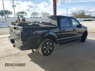 2020 Ford F-150 XL with VIN 1FTEW1C51LFC63651, listed as a Copart auction lot 74063704 with 0 mi miles and Non Repairable. Bid and sale history available at carsss.com. Image 3.