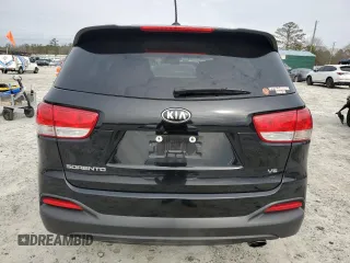 2018 Kia Sorento LX V6 with VIN 5XYPG4A57JG386441, listed as a Copart auction lot 44846925 with 104,561 mi miles and Salvage Title. Bid and sale history available at carsss.com. Image 6.