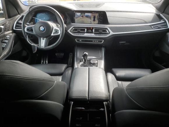 2022 BMW X7 xDrive40i with VIN 5UXCW2C00N9M54284, listed as a Copart auction lot 46675775 with 37,386 mi miles and Salvage Title. Bid and sale history available at carsss.com. Image 8.