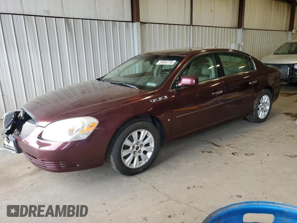 2007 Buick Lucerne CXL with VIN 1G4HD57267U209902, listed as a Copart auction lot 54853735 with 103,356 mi miles and Salvage Title. Bid and sale history available at DreamBid. Image 1.