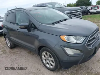 2019 Ford EcoSport SE с VIN MAJ3S2GE4KC308137, выставлен на аукционе IAAI как лот 41947292 с пробегом 62 771 миль миль и . История ставок и продаж доступна на DreamBid. Изображение 1.