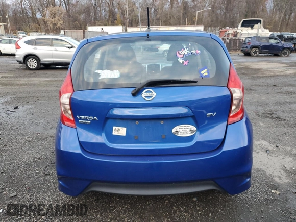 2017 Nissan Note SV z VIN 3N1CE2CP0HL356937, wystawiony jako Copart lot #81887924 z przebiegiem 102 777 mil mil oraz Szkoda całkowita • Salvage title. Historia ofert i sprzedaży dostępna na DreamBid. Obrazek 6.