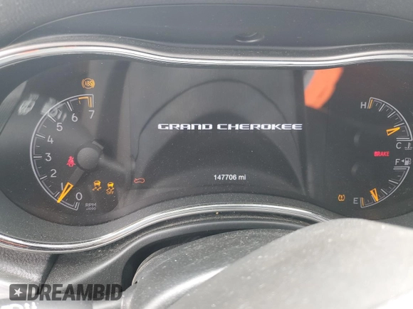 2019 Jeep Grand Cherokee Altitude with VIN 1C4RJFAGXKC816220, listed as a Copart auction lot 58817725 with 147,706 mi miles and Salvage title. Bid and sale history available at DreamBid. Image 9.