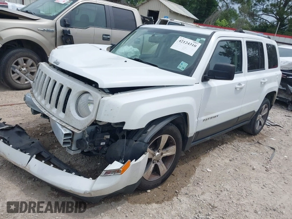 2016 Jeep Patriot Latitude with VIN 1C4NJPFA9GD682004, listed as a IAAI auction lot 42124310 with 146,396 mi miles and . Bid and sale history available at DreamBid. Image 2.