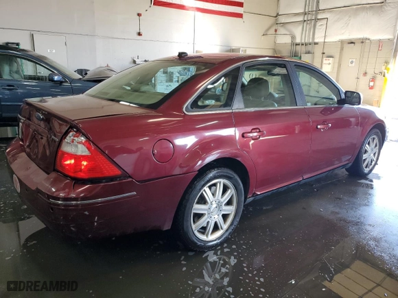 2007 Ford Five Hundred Limited with VIN 1FAHP28177G114107, listed as a Copart auction lot 42203175 with 197,186 mi miles and Salvage Title. Bid and sale history available at carsss.com. Image 3.