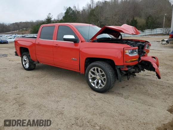 2017 Chevrolet Silverado 1500 LT with VIN 3GCUKREC5HG346149, listed as a Copart auction lot 89399335 with 105,635 mi miles and Salvage Title. Bid and sale history available at DreamBid. Image 4.