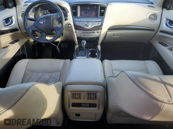 2017 Infiniti QX60 with VIN 5N1DL0MM0HC558412, listed as a Copart auction lot 42632265 with 84,319 mi miles and Salvage Title. Bid and sale history available at DreamBid. Image 8.