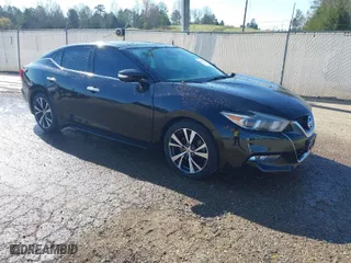 2017 Nissan Maxima SR with VIN 1N4AA6AP0HC365858, listed as a IAAI auction lot 41869483 with 105,952 mi miles. Bid and sale history available at carsss.com. Image 1.