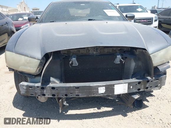 2012 Dodge Charger SE with VIN 2C3CDXBG5CH219805, listed as a IAAI auction lot 42002071 with 238,820 mi miles. Bid and sale history available at carsss.com. Image 6.