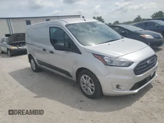 2022 Ford Transit Connect XLT with VIN NM0LS7T27N1541283, listed as a Copart auction lot 63234295 with 19,897 mi miles and Salvage title. Bid and sale history available at DreamBid. Image 4.