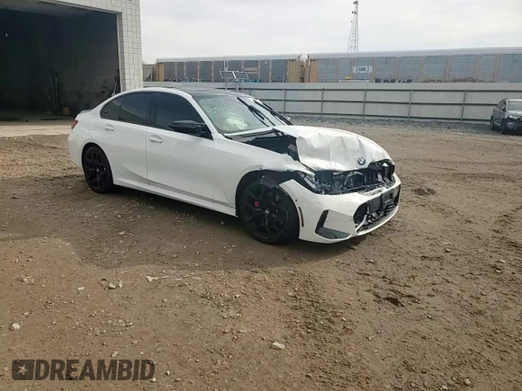 2025 BMW 3 Series 330i xDrive z VIN 3MW89CW08S8F13696, wystawiony jako Copart lot #51581325 z przebiegiem 5 903 mil mil oraz Szkoda całkowita • Salvage title. Historia ofert i sprzedaży dostępna na DreamBid. Obrazek 10.
