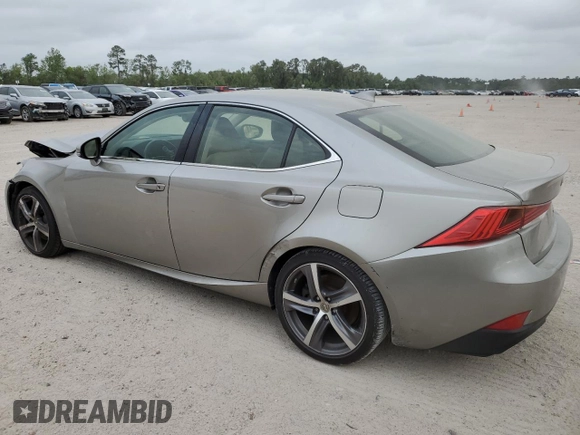 2017 Lexus IS with VIN JTHCM1D29H5020425, listed as a Copart auction lot 51510025 with 49,962 mi miles and Salvage Title. Bid and sale history available at carsss.com. Image 2.