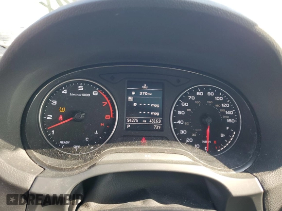 2016 Audi A3 Premium z VIN WAUA7GFF7G1037875, wystawiony jako Copart lot #47465134 z przebiegiem 94 275 mil mil oraz Szkoda całkowita • Salvage title. Historia ofert i sprzedaży dostępna na DreamBid. Obrazek 9.