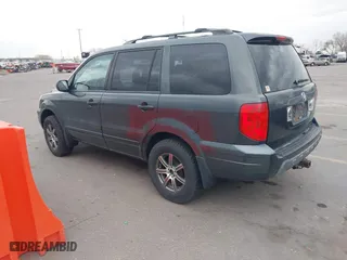 2004 Honda Pilot EX with VIN 2HKYF18644H516791, listed as a IAAI auction lot 41876348 with 291,358 mi miles. Bid and sale history available at carsss.com. Image 3.