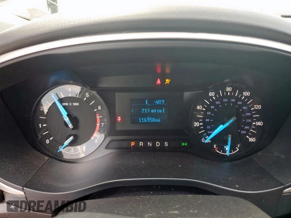 2016 Ford Fusion S with VIN 3FA6P0G77GR365798, listed as a Copart auction lot 58984905 with 116,950 mi miles and Salvage title. Bid and sale history available at DreamBid. Image 9.