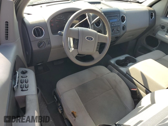2004 Ford F-150 STX with VIN 1FTRX12W04NA72030, listed as a Copart auction lot 57437905 with 145,177 mi miles and Salvage title. Bid and sale history available at DreamBid. Image 8.