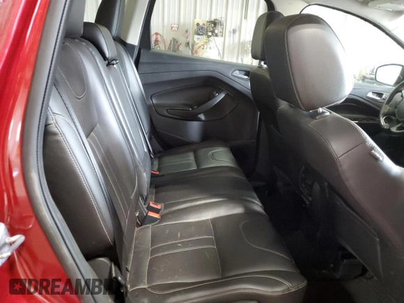2013 Ford Escape Titanium with VIN 1FMCU9J90DUA69963, listed as a Copart auction lot 61935255 with 99,244 mi miles and Salvage title. Bid and sale history available at DreamBid. Image 11.