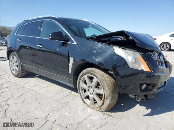 2012 Cadillac SRX Performance Collection with VIN 3GYFNBE37CS512405, listed as a Copart auction lot 51419545 with 180,854 mi miles and Salvage Title. Bid and sale history available at carsss.com. Image 4.