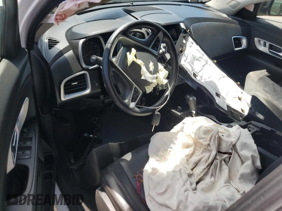 2016 Chevrolet Equinox LTZ z VIN 2GNFLGEK7G6155688, wystawiony jako Copart lot #59359834 z przebiegiem Nie podano mil oraz Szkoda całkowita • Salvage title. Historia ofert i sprzedaży dostępna na DreamBid. Obrazek 8.