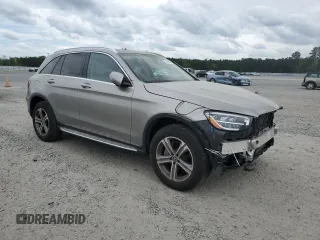 2021 Mercedes-Benz GLC with VIN W1N0G8EB1MV298807, listed as a Copart auction lot 51919905 with 45,589 mi miles and Salvage Title. Bid and sale history available at carsss.com. Image 4.