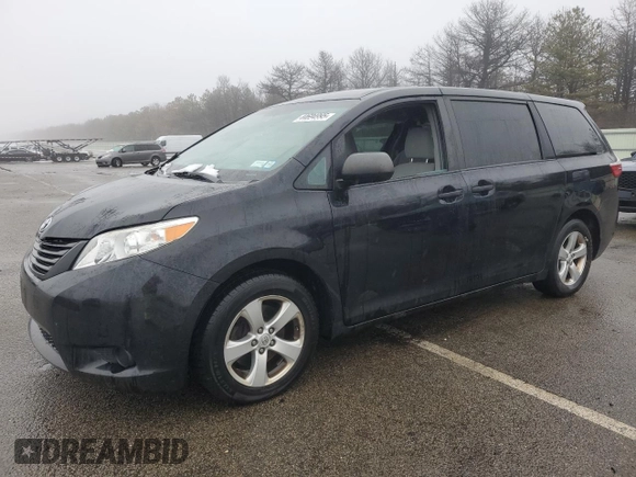 2017 Toyota Sienna L with VIN 5TDZZ3DC7HS900115, listed as a Copart auction lot 44694995 with 80,798 mi miles and Salvage Title. Bid and sale history available at DreamBid. Image 1.