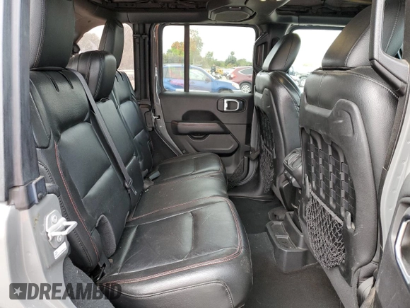 2022 Jeep Wrangler Unlimited Rubicon with VIN 1C4HJXFGXNW158038, listed as a Copart auction lot 53020575 with 14,355 mi miles and Salvage title. Bid and sale history available at DreamBid. Image 11.