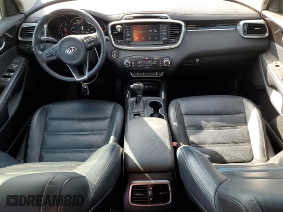 2018 Kia Sorento EX with VIN 5XYPH4A58JG366857, listed as a Copart auction lot 46674365 with 69,250 mi miles and Salvage Title. Bid and sale history available at DreamBid. Image 8.