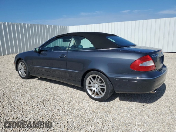 2009 Mercedes-Benz CLK 350 with VIN WDBTK56G69T104768, listed as a Copart auction lot 63009615 with 68,060 mi miles and Clean title. Bid and sale history available at DreamBid. Image 2.