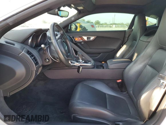 2017 Jaguar F-Type Premium with VIN SAJWA6AT0H8K46628, listed as a Copart auction lot 53251405 with 27,972 mi miles and Salvage Title. Bid and sale history available at DreamBid. Image 7.