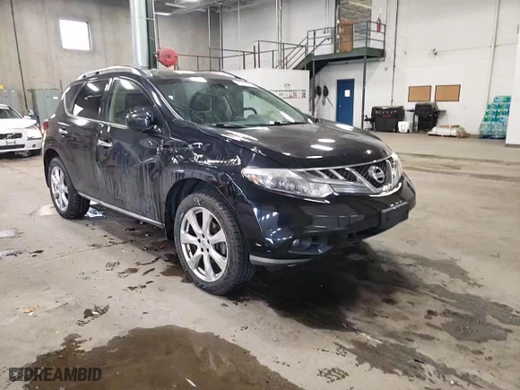 2013 Nissan Murano LE with VIN JN8AZ1MW7DW312578, listed as a Copart auction lot 82240604 with 158,674 mi miles and Salvage Title. Bid and sale history available at carsss.com. Image 12.
