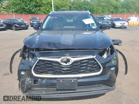 2023 Toyota Highlander L with VIN 5TDKDRBHXPS030361, listed as a IAAI auction lot 42230419 with 59,404 mi miles and . Bid and sale history available at DreamBid. Image 12.