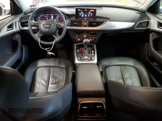 2013 Audi A6 Premium Plus with VIN WAUGGAFC8DN034033, listed as a Copart auction lot 55471895 with 136,840 mi miles and Salvage title. Bid and sale history available at DreamBid. Image 8.