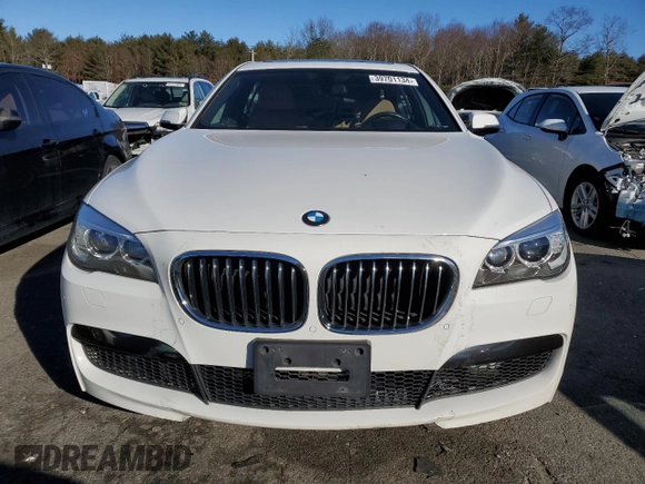 2015 BMW 7 Series 740Li xDrive with VIN WBAYF4C55FD874195, listed as a Copart auction lot 39701134 with 55,065 mi miles and . Bid and sale history available at DreamBid. Image 5.