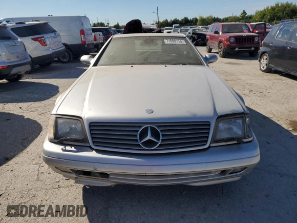 2000 Mercedes-Benz SL-Class with VIN WDBFA68F7YF190504, listed as a Copart auction lot 71000714 with 0 mi miles and Clean Title. Bid and sale history available at carsss.com. Image 5.