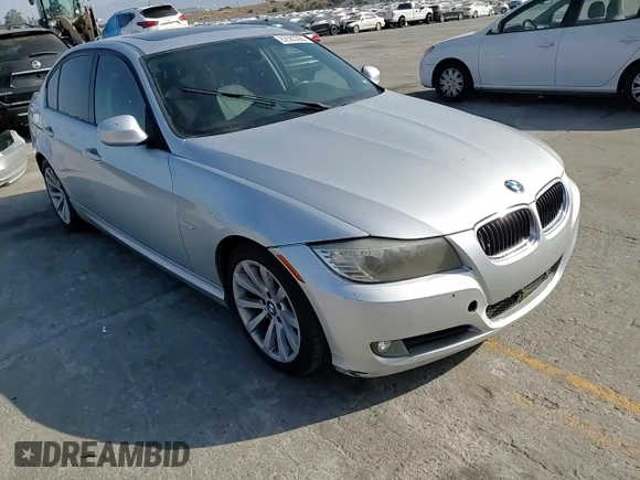 2011 BMW 3 Series 328i with VIN WBAPH5C56BA442027, listed as a Copart auction lot 62583355 with 154,066 mi miles and Salvage title. Bid and sale history available at DreamBid. Image 14.