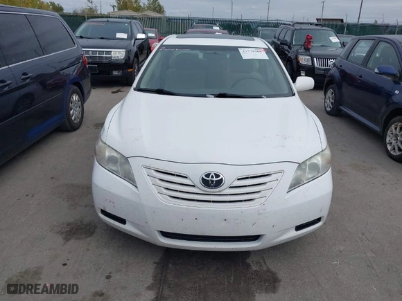 2007 Toyota Camry CE with VIN 4T1BE46K57U727322, listed as a IAAI auction lot 37779366 with 130,795 mi miles. Bid and sale history available at carsss.com. Image 12.