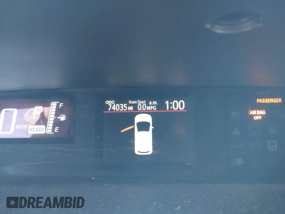2016 Toyota Prius One z VIN JTDKDTB31G1122487, wystawiony jako IAAI lot #41866418 z przebiegiem 74 035 mil mil oraz . Historia ofert i sprzedaży dostępna na DreamBid. Obrazek 15.
