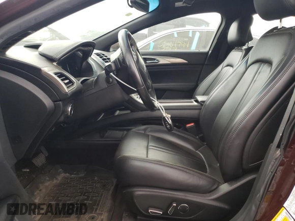 2018 Lincoln MKZ Premiere with VIN 3LN6L5B91JR611212, listed as a Copart auction lot 55393184 with 80,194 mi miles and Salvage Title. Bid and sale history available at DreamBid. Image 7.