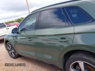 2023 Audi Q5 S line Premium Plus with VIN WA1EAAFY1P2111431, listed as a IAAI auction lot 42355144 with 43,498 mi miles and . Bid and sale history available at DreamBid. Image 14.