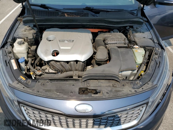 2014 Kia Optima Hybrid EX with VIN KNAGN4AD7E5064844, listed as a Copart auction lot 70834994 with 123,547 mi miles and Salvage Title. Bid and sale history available at carsss.com. Image 11.