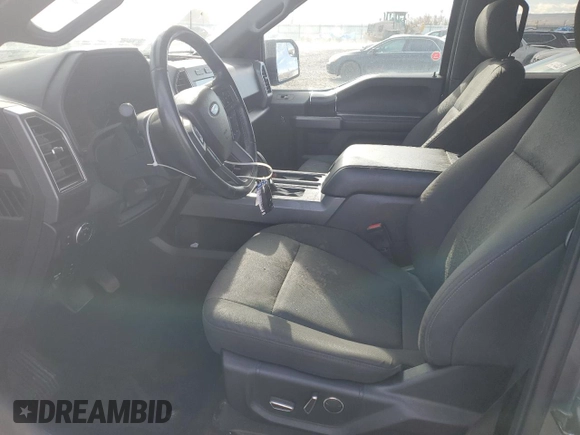 2018 Ford F-150 XL with VIN 1FTEW1EG9JKF38573, listed as a Copart auction lot 43364865 with 82,392 mi miles and Salvage Title. Bid and sale history available at DreamBid. Image 7.