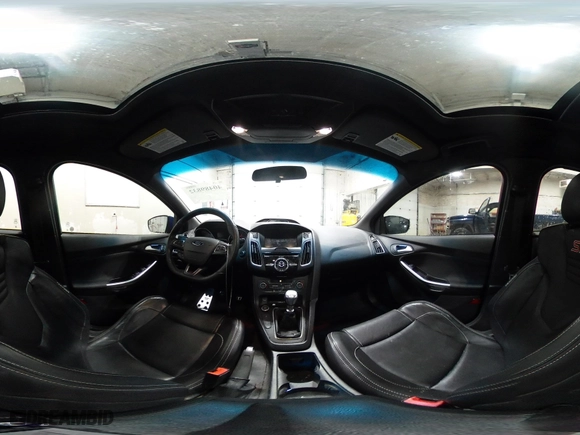 2015 Ford Focus ST with VIN 1FADP3L98FL321600, listed as a IAAI auction lot 40489832 with 91,762 mi miles. Bid and sale history available at carsss.com. Image 19.